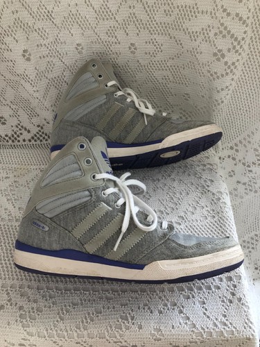 Adidas hohe sneakers - grau, und