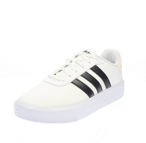 Adidas court platform weiß - court,